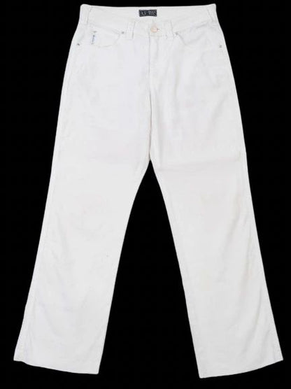 Excellent Armani Jeans White Cotton Size M Women&