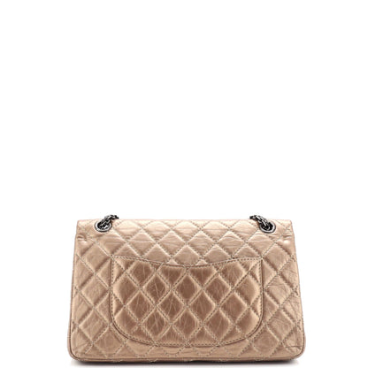 Chanel Reissue 2.55 Flap Bag Quilted Metallic Aged Calfskin 226