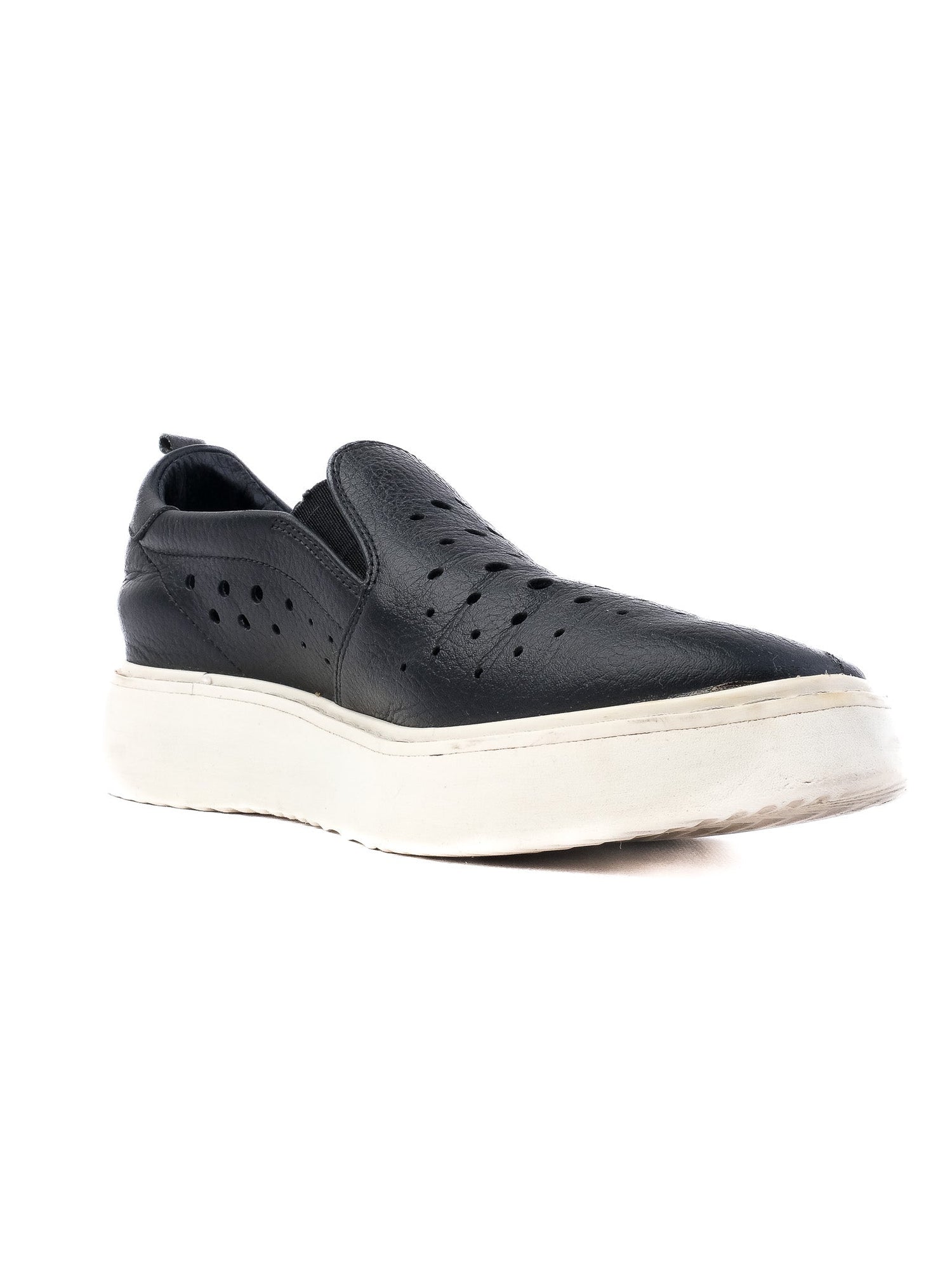 Excellent Bikkembergs Black Leather Women’s Shoes Size 37