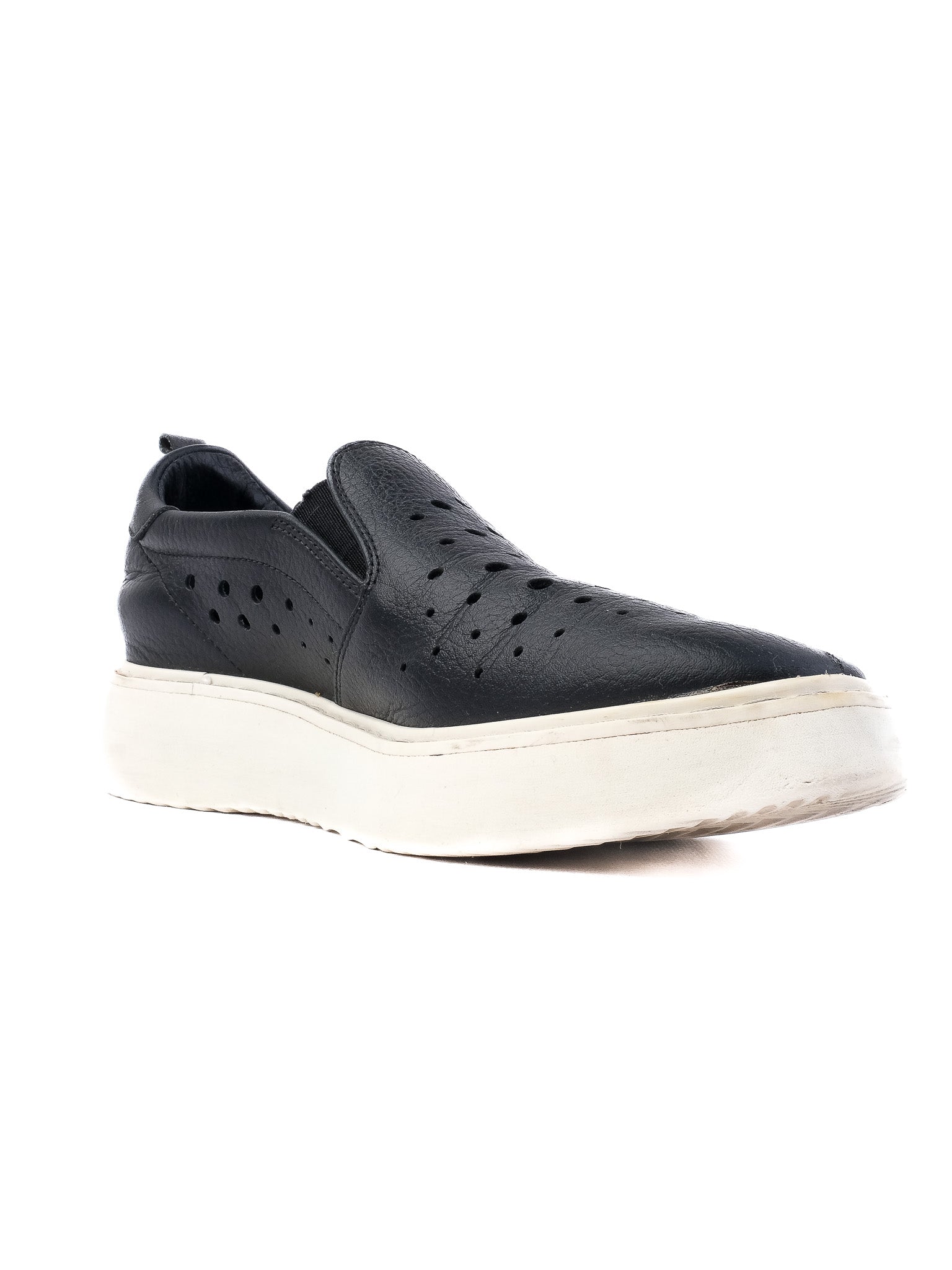 Excellent Bikkembergs Black Leather Women’s Shoes Size 37