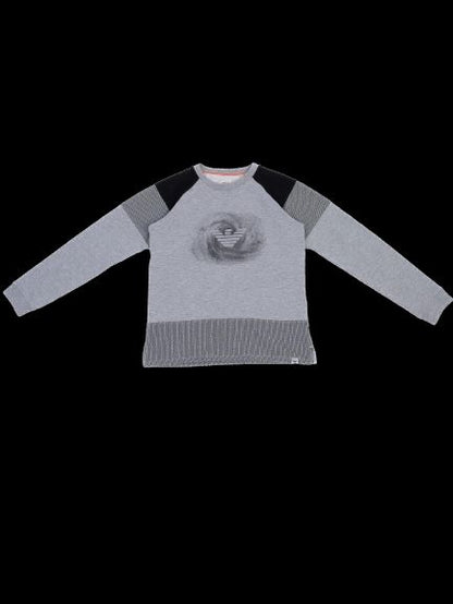 Excellent Armani Junior Gray Sweater Size 12 for Kids