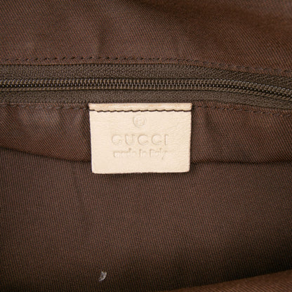 Gucci GG Canvas Sukey Satchel Brown