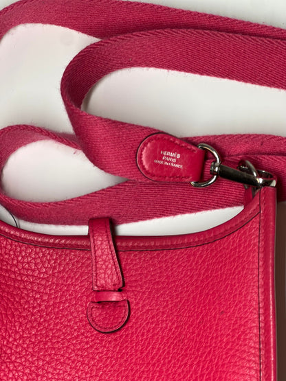 Hermes Pink Evelyne TPM,Togo  A Stamp