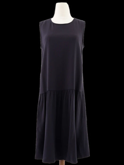 Max Mara Excellent Blue Sleeveless Dress in Viscose