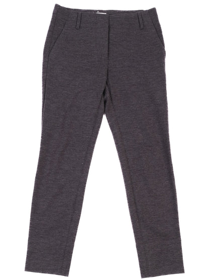 Excellent Brunello Cucinelli Gray Wool Pants Size S Made in Italy