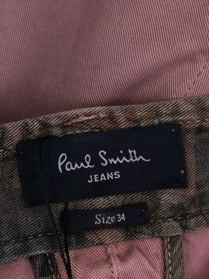 Paul Smith Excellent Pink Cotton Trousers Size L for Men