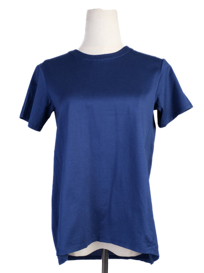Excellent Weekend MaxMara Blue Cotton T-Shirt Size XS