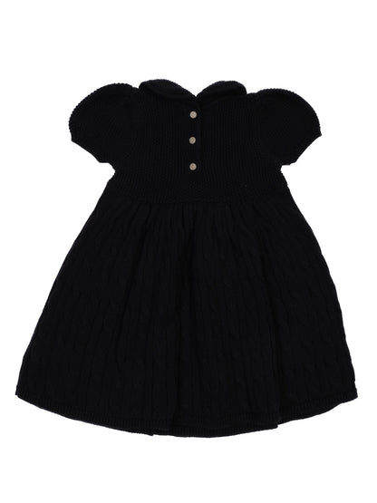 Excellent Ralph Lauren Blue Cotton Dress for Kids Size 6 Months