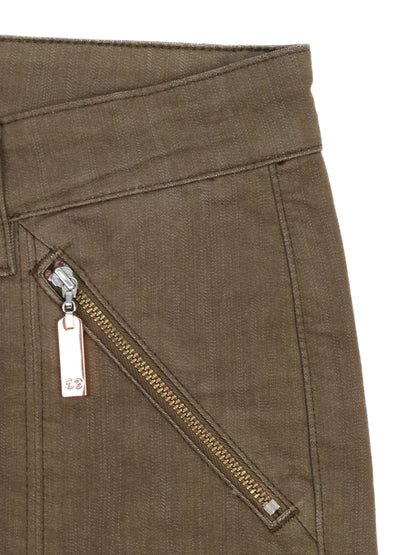 Excellent Escada Green Cargo Pants Size S - Slim Fit, Multiple Pockets