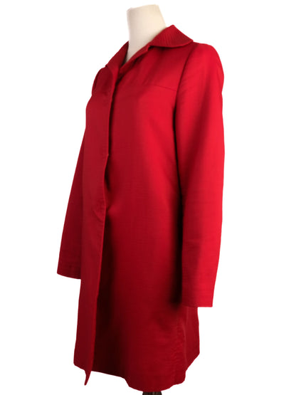 Excellent Schumacher Red Nylon Coat XXS WomenÕs Elegant Design