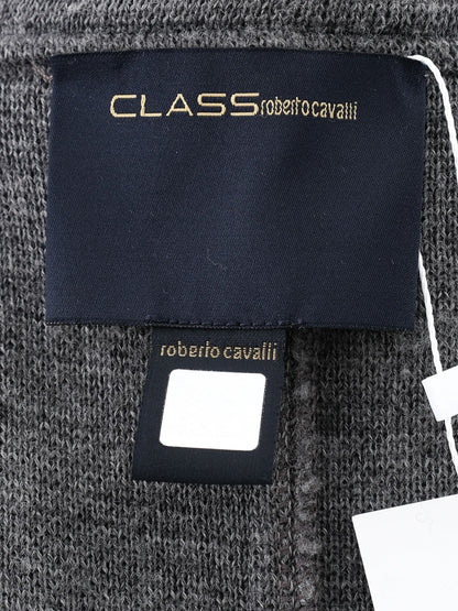 Excellent Class Roberto Cavalli Gray Wool Women&