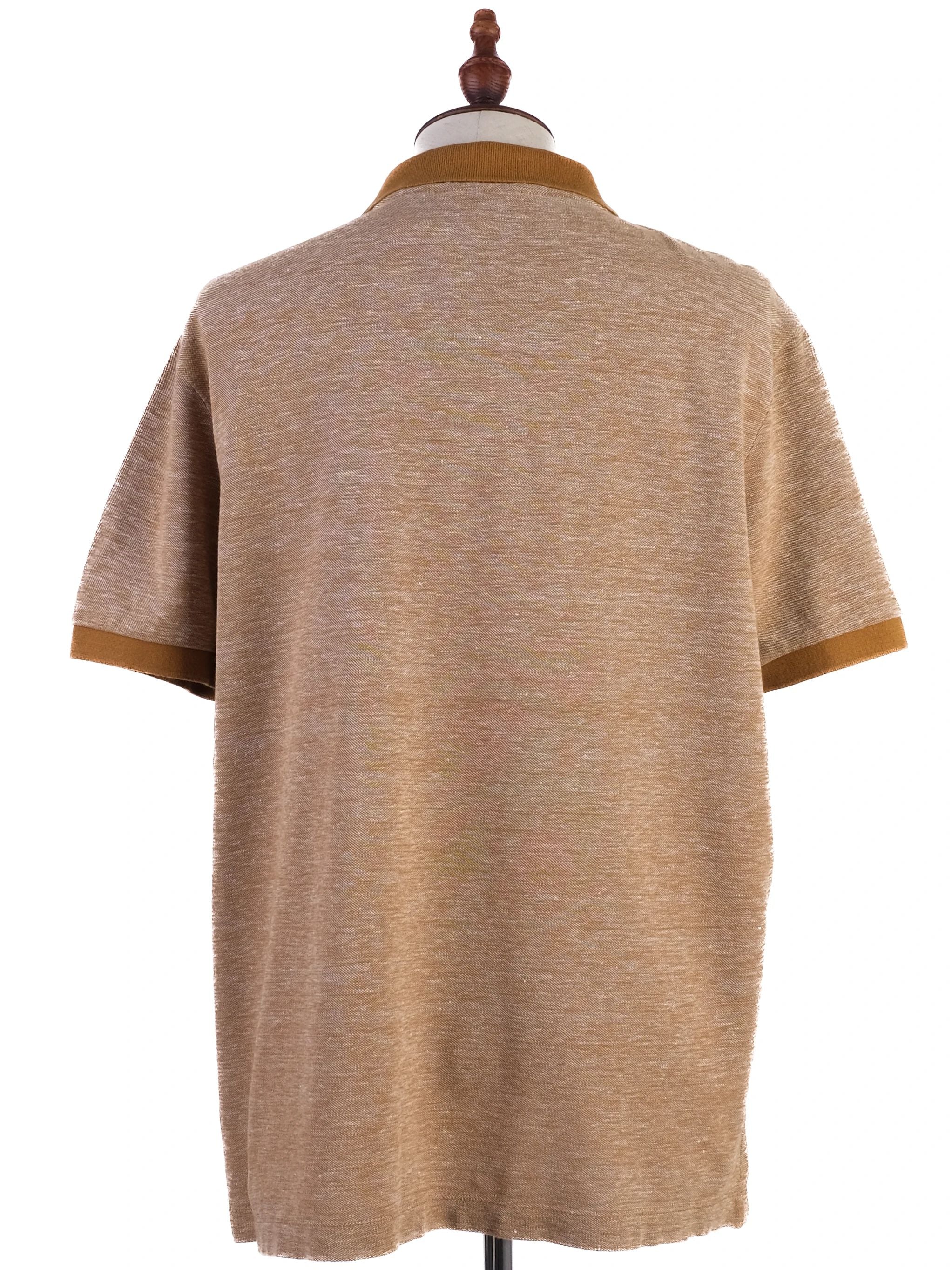 Excellent Scotch&amp;Soda Orange Cotton Polo Shirt Size XL