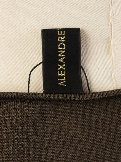 Excellent Alexandre Vauthier Green Viscose Skirt Size XS