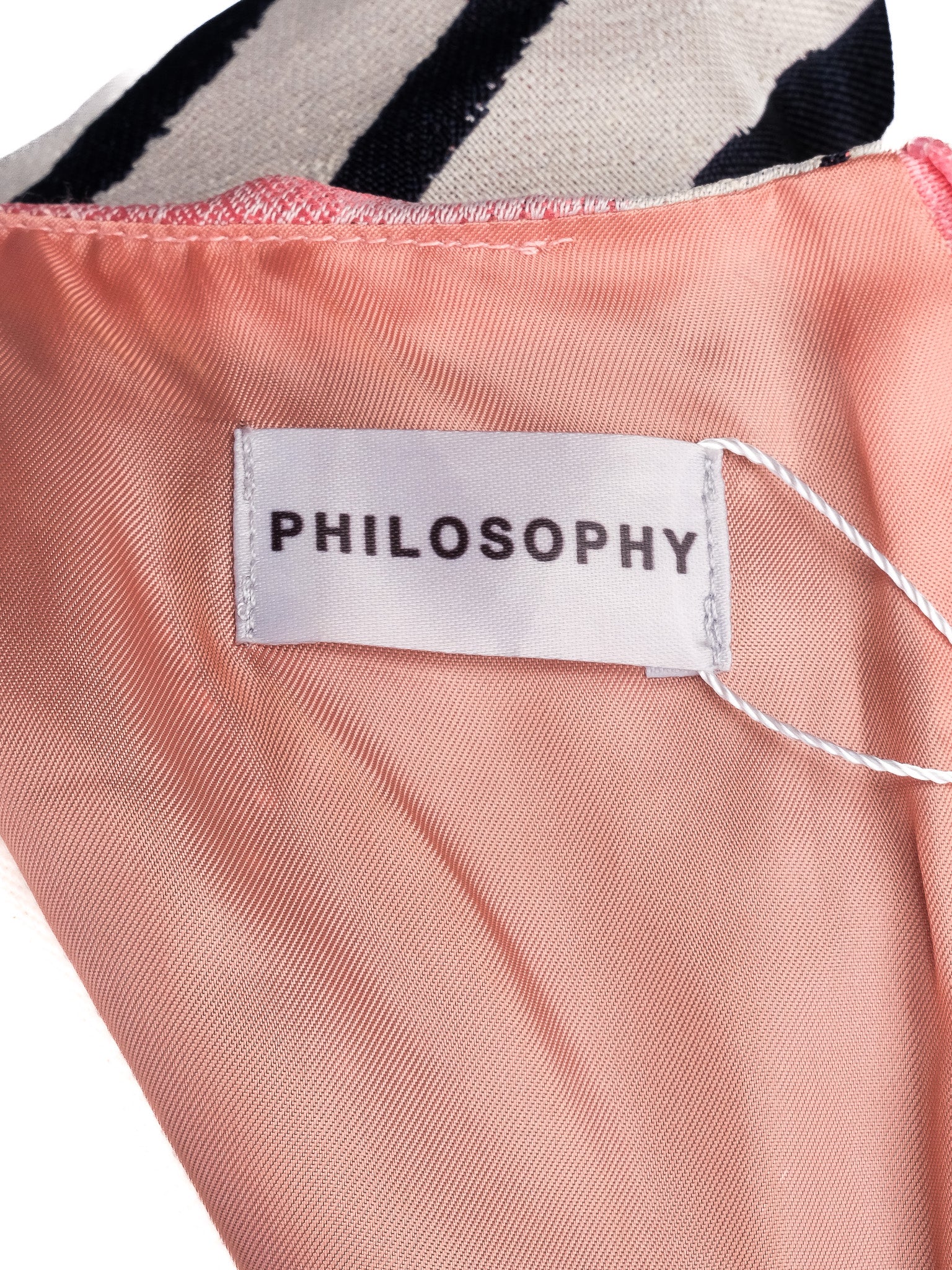 Excellent Philosophy Di Lorenzo Serafini Sleeveless Flared Dress Size M