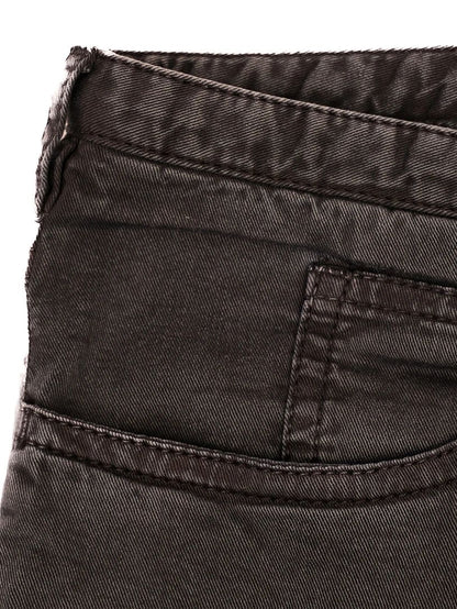 Excellent Prada Gray Cotton Pants Size M for Women