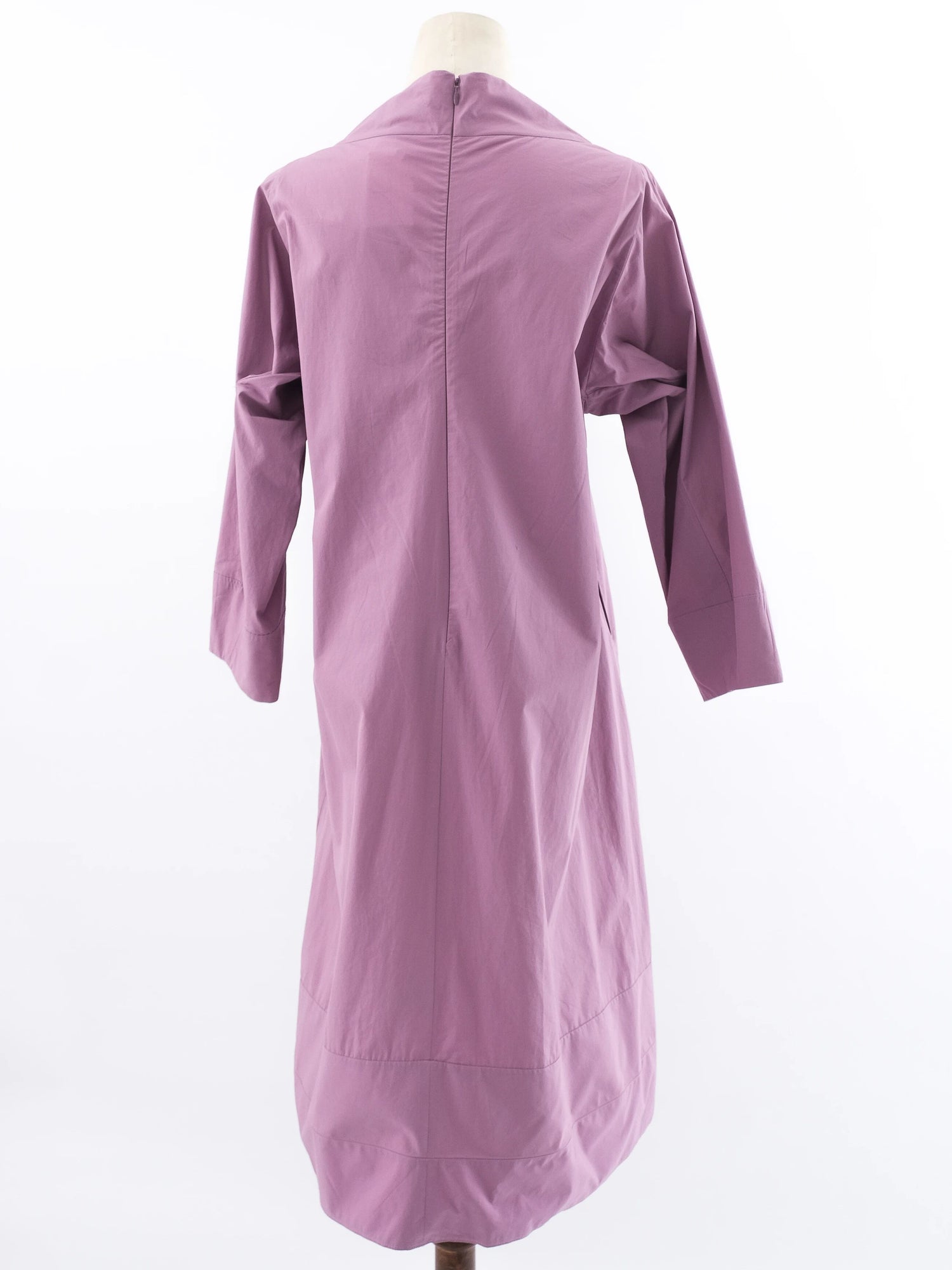 Excellent Jil Sander Pink Cotton Dress Size XL - Long Sleeve
