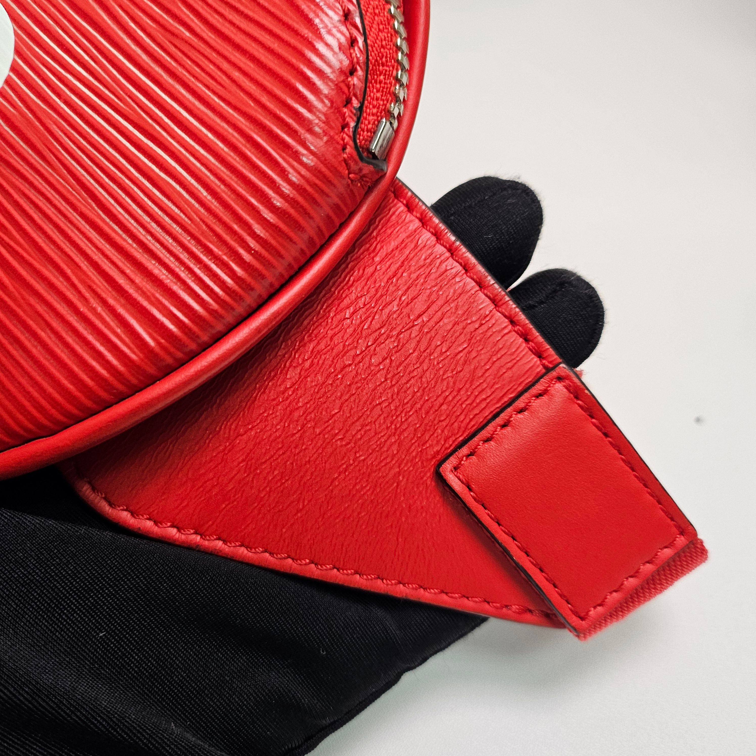 Louis Vuitton Supreme Red White Epi Bumbag