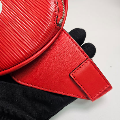 Louis Vuitton Supreme Red White Epi Bumbag