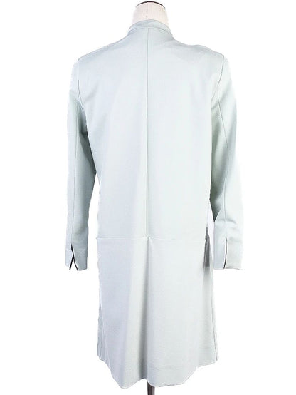 Excellent Massimo Rebechi Blue Viscose Long Blazer Size L