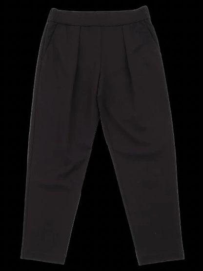 Excellent Seventy Venezia Black Viscose Pants Size XXL Made in Italy