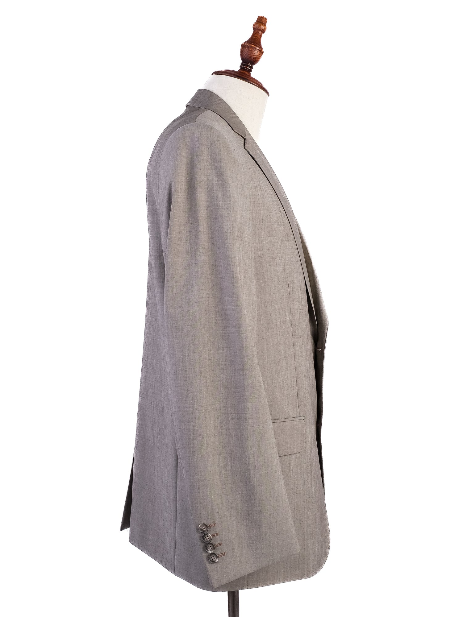 NEW Carl Gross Light Gray Wool MenÕs Suit Size XL