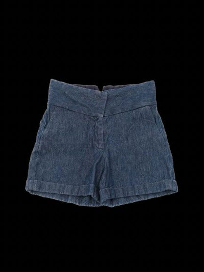 Excellent Maison Margiela Blue Denim Shorts Size M High Waist