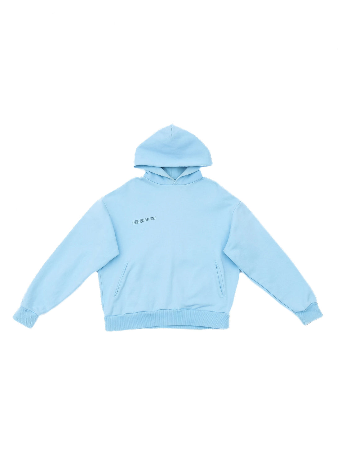 EXCELLENT Pangaia Blue Hoodie Size S Eco-Friendly Cotton