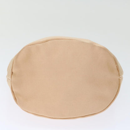 Bottega Veneta Hand Bag Satin Pink Gold Auth