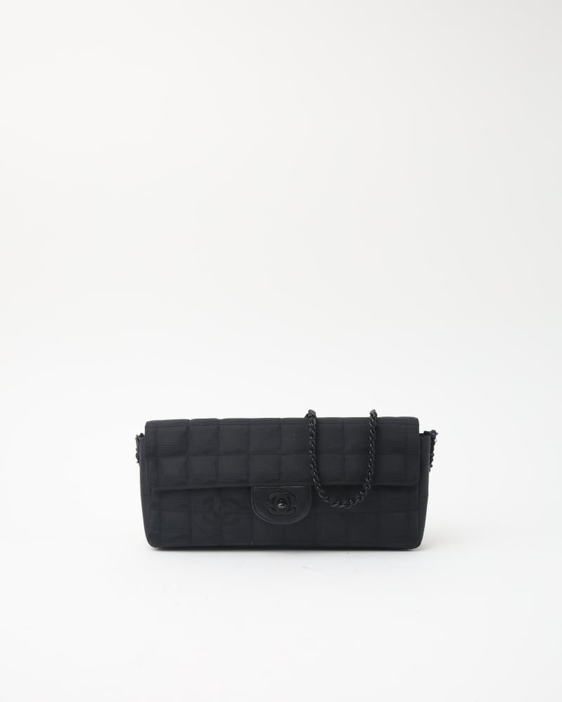 Chanel Cc Travel Line Chocolate Bar Bag