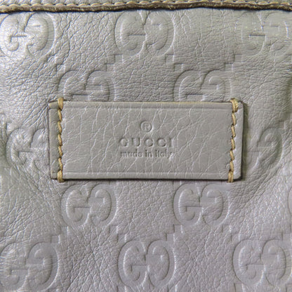 Gucci Cowhide Leather Tote Bag Gray Calfskin (cowhide) 201482