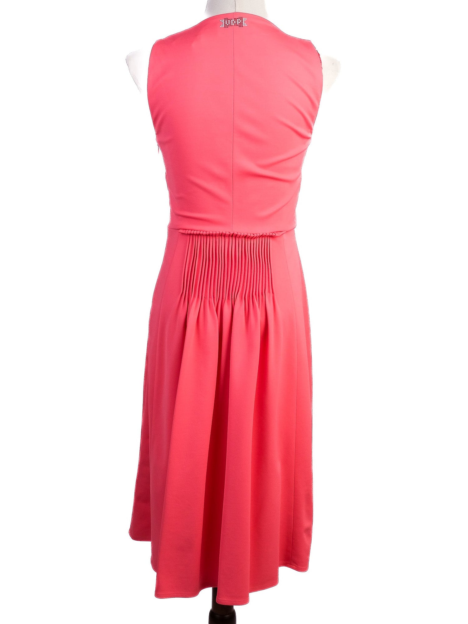 Excellent VDP Pink Sleeveless Dress Size L with Pockets &amp; Details