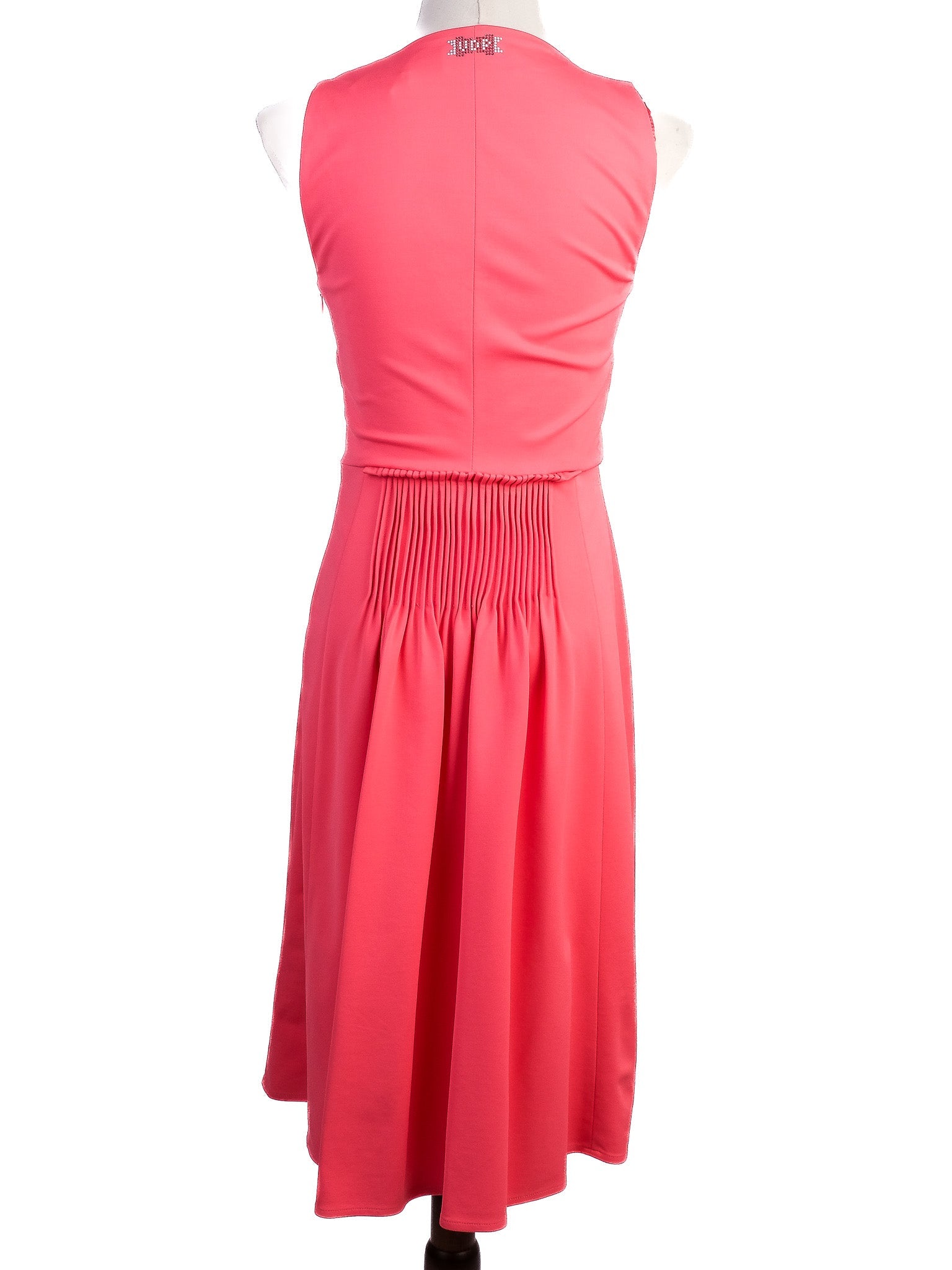 Excellent VDP Pink Sleeveless Dress Size L with Pockets &amp; Details