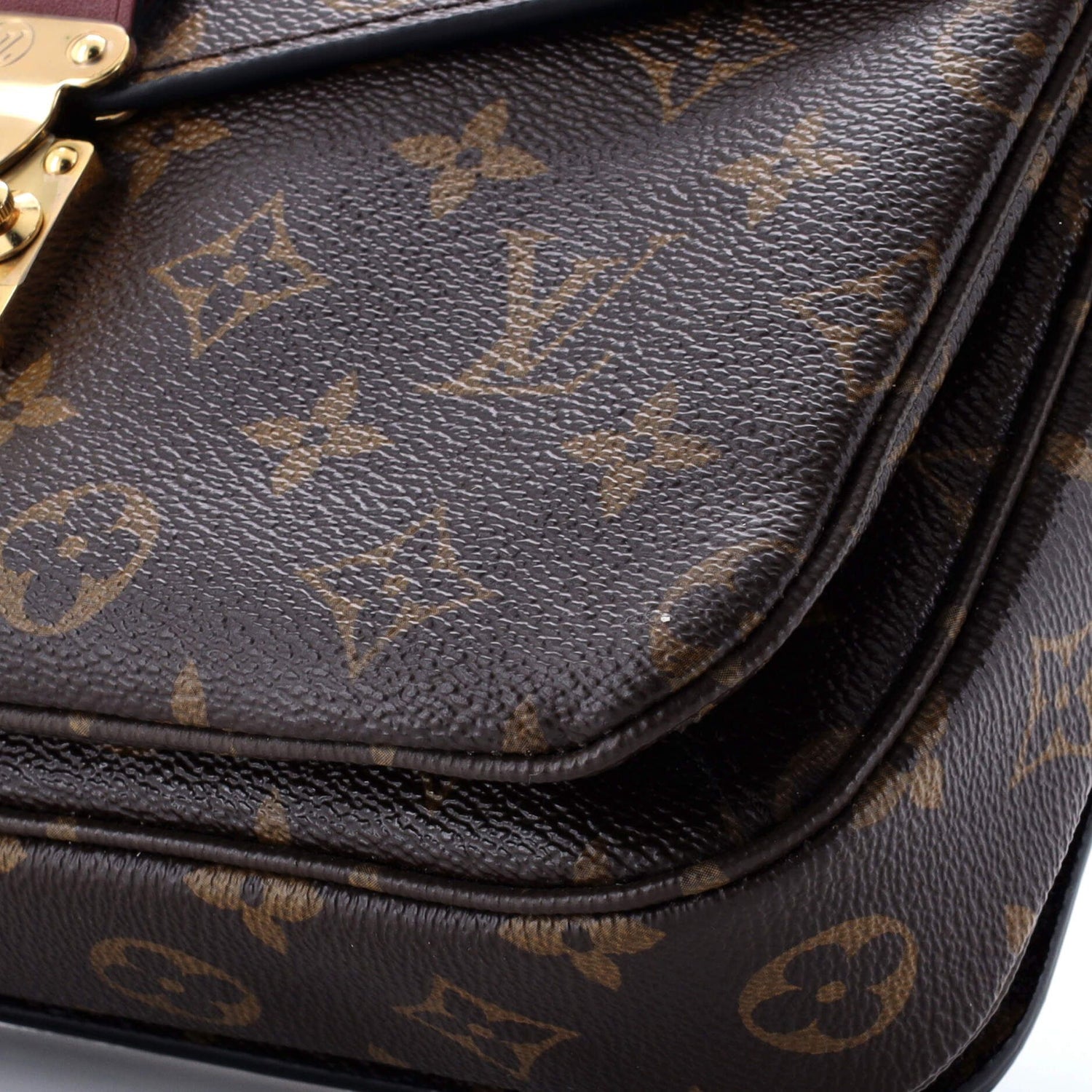 Louis Vuitton Braided Handle Pochette Metis Monogram Canvas