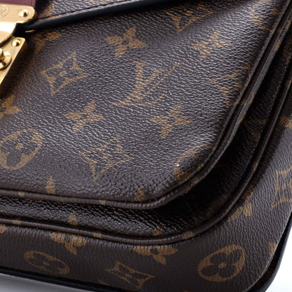 Louis Vuitton Braided Handle Pochette Metis Monogram Canvas