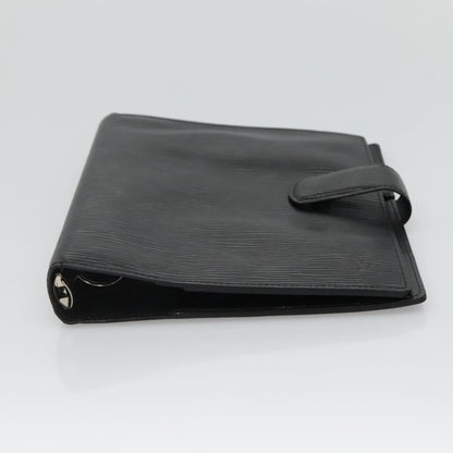 Louis Vuitton Epi Agenda Gm Day Planner Cover Black R 20212 Lv Auth