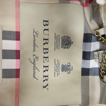 Burberry Windbreaker Coat Cotton Khaki 34