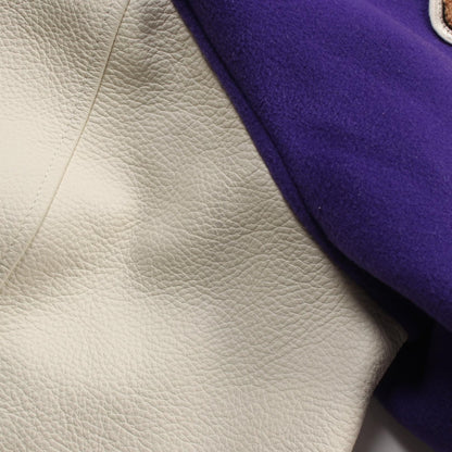 Louis Vuitton Multi Patch Mixed Leather Varsity Blouson Fig Purple White Multicolor Blouson Rm 222 Mjy Hnl 90e