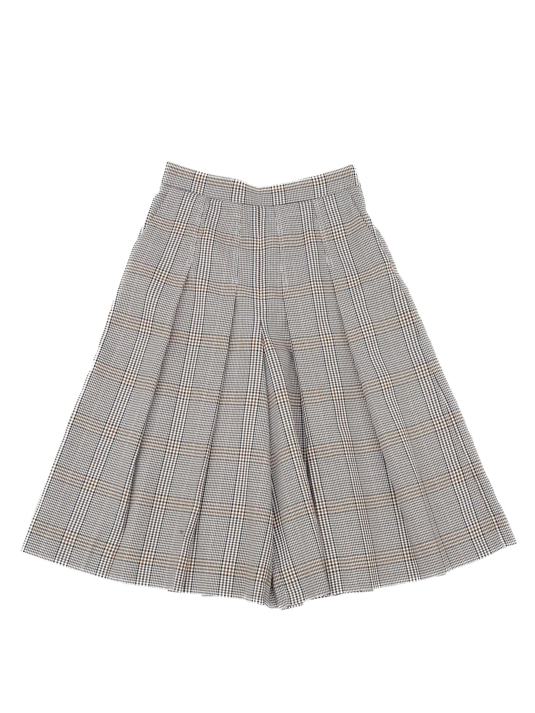 Maje Gray Plaid Culottes Women&