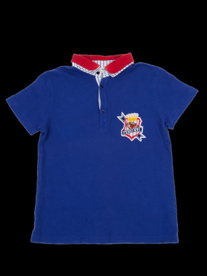 Excellent Fendi Purple Cotton Polo Shirt for Kids Size 12
