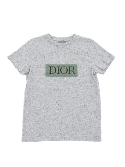 EXCELLENT Dior Gray Polyester T-Shirt Size 12 for Kids