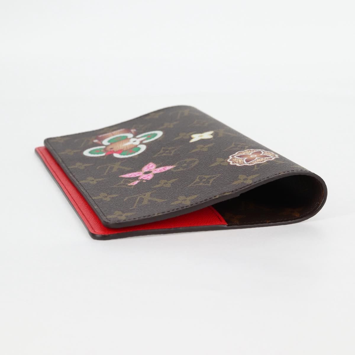 Louis Vuitton Monogram Vivienne Notebook Cover Mm Emily Gi 1167 Lv Auth