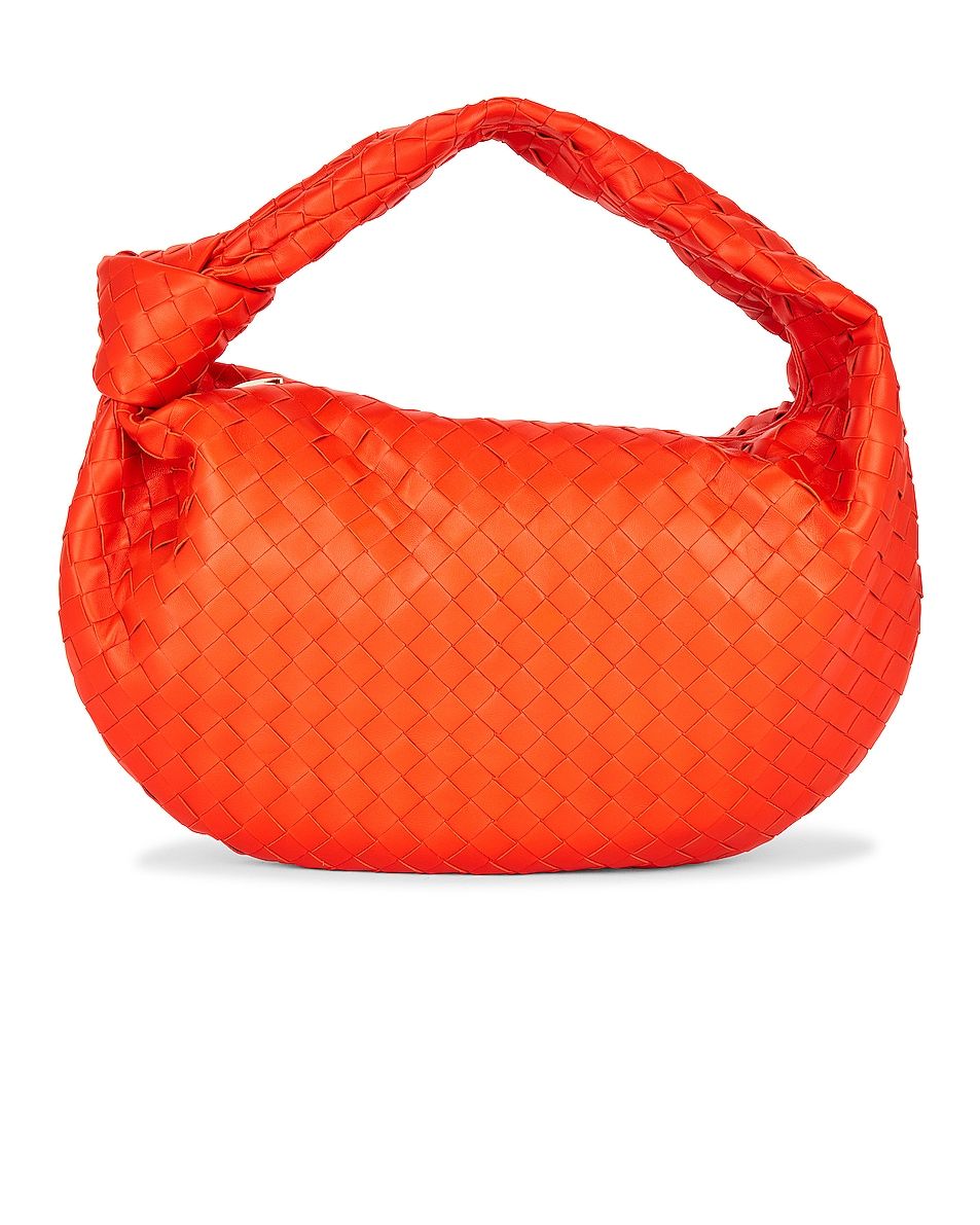 Bottega Veneta Small Jodie Bag in Orange &amp; Gold