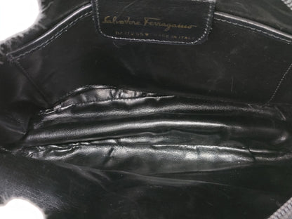 Salvatore Ferragamo Vara Leather Shoulder Bag