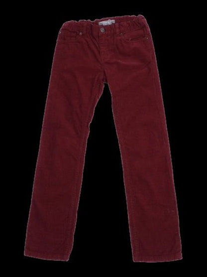Excellent Bonpoint Red Cotton Pants Size 8 for Kids