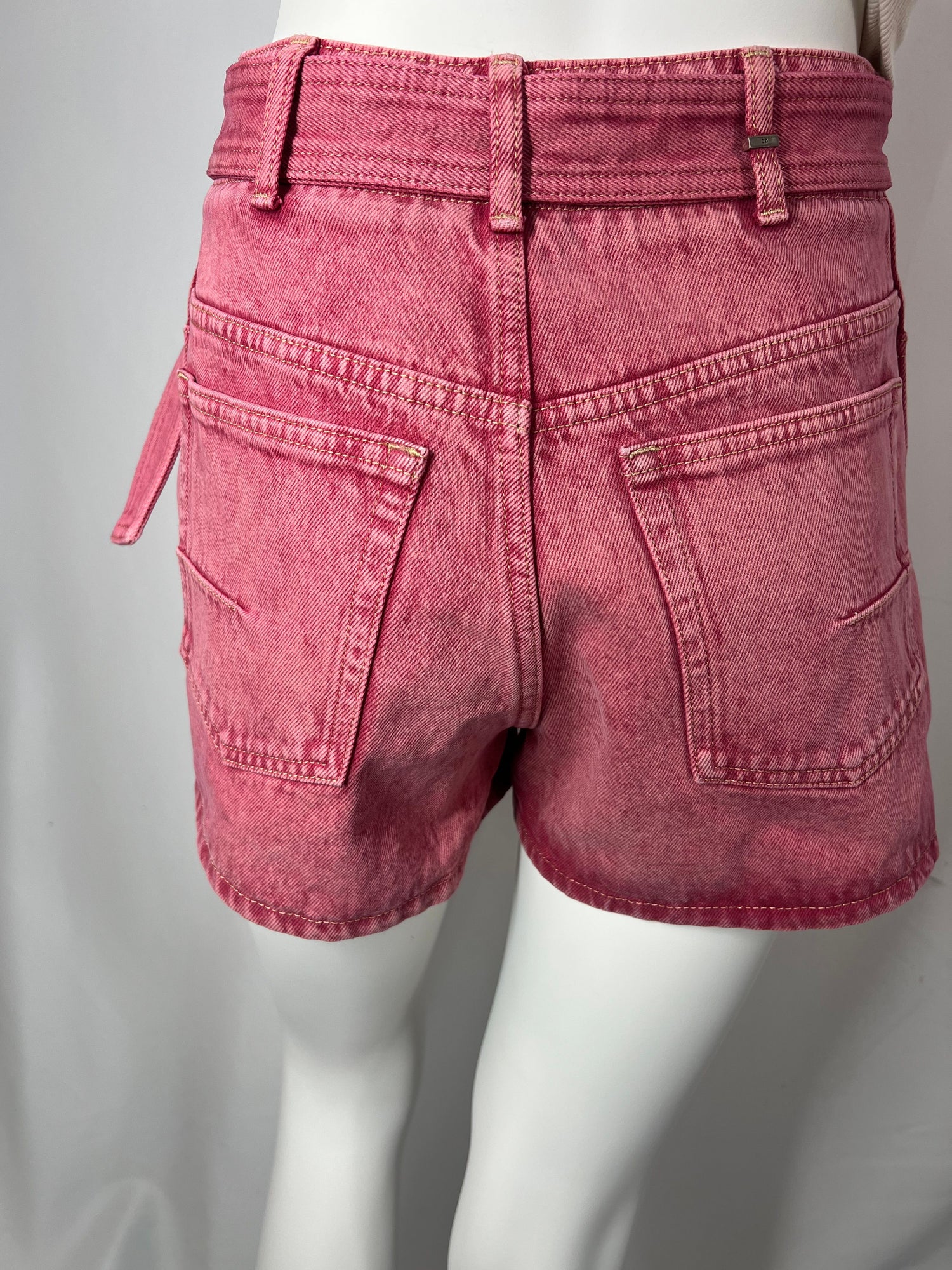 Dior Pink Denim Shorts Size 34