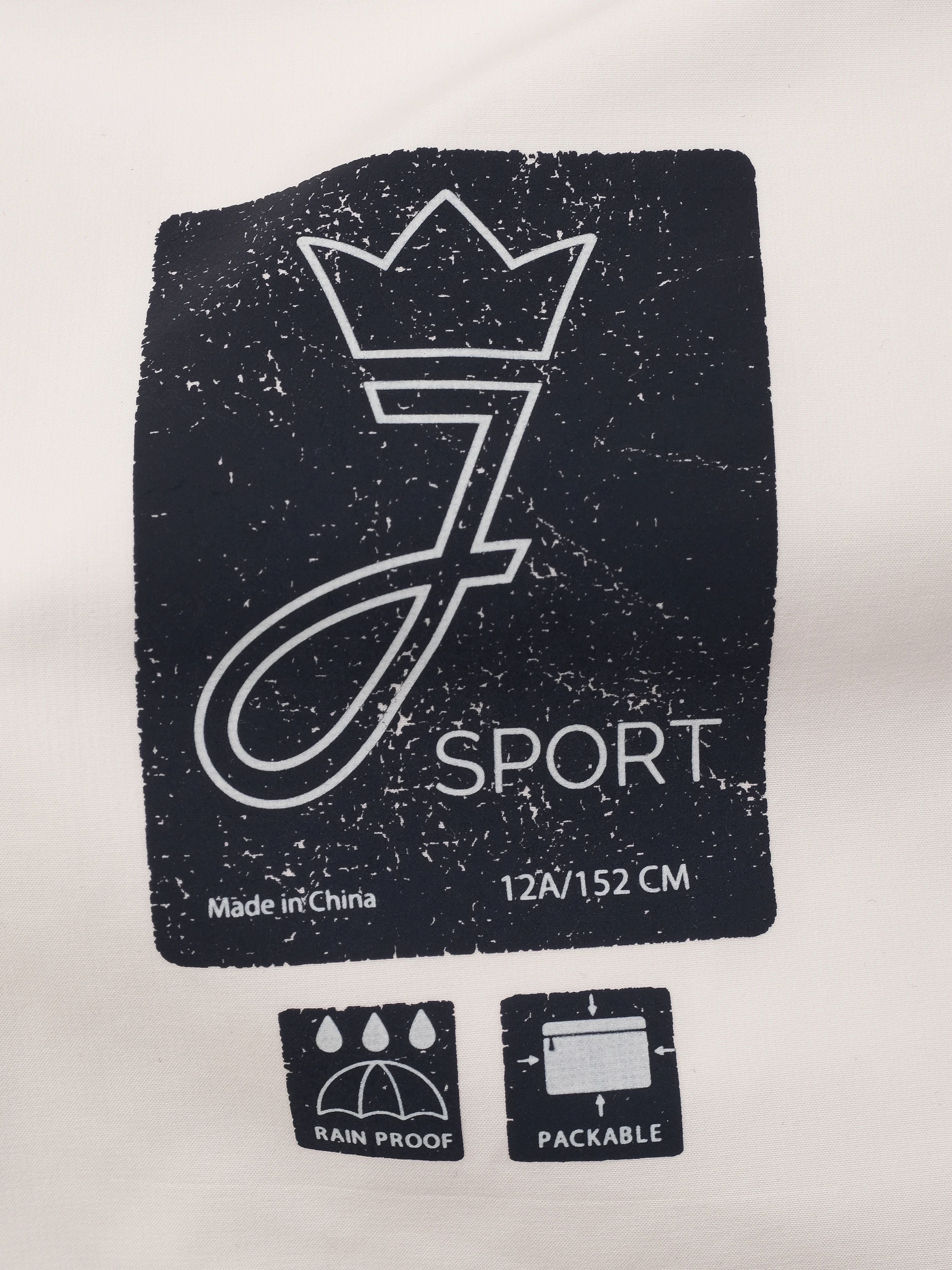 Excellent Jacadi Hooded Jacket White Nylon Size 12 for Kids