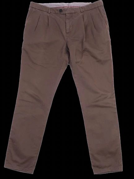 Excellent Brunello Cucinelli Orange MenÕs Cotton Trousers XXL
