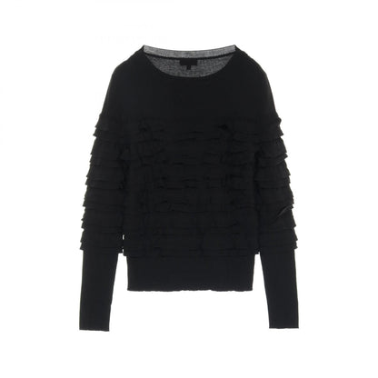 Chanel Black Knit Wool P 62570k 48045