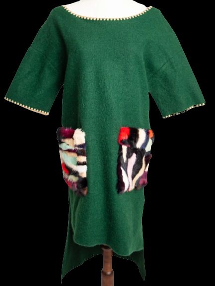 Excellent Fendi Green Women&