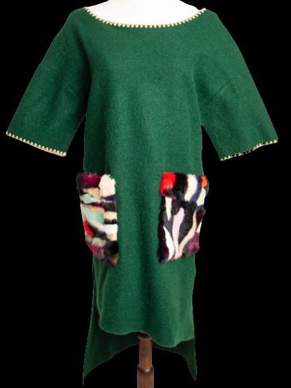 Excellent Fendi Green Women&